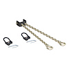 16612 CrossWing 5th Wheel Safety Chain Assembly with Rail Anchors - image 1