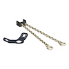 16614 CrossWing 5th Wheel Safety Chain Assembly with Gooseneck Anchor Plate - image 1