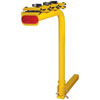 Hitch Mounted 4-Bike Rack Yellow - image 1