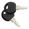 19266-02 Replacement Keys for 18088 Aluminum Bike Rack - image 1