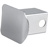 Hitch Receiver Tube Cover Round Chrome - image 1