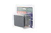 Hitch Receiver Tube Cover Charcoal Gray - image 1