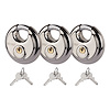 23085 Stainless Steel Disc Locks 3-Pack