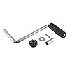 Heavy Duty Square Jack Replacement Handle With Pins - image 1