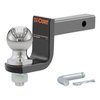 TOWING STARTER KIT FOR 1-1/4 RECEIVER 3-1/4 DROP 2 BALL WITH PIN/CLIP - image 2