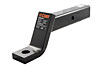 Class 5 Super Duty Ball Mount / 12/000 GTW / 1200 TW/ 1 1/4in. Ball Hole / 10in. Length / 3 1/2in. Rise / 5in. Drop / Black - image 1