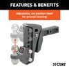 Rebellion XD Adjustable Cushion Hitch Mount with Trailer Ball - image 4
