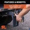 Securelatch Adjustable Pintle Mount [30,000 lbs. Gross Trailer Weight] - image 4