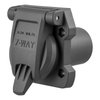 7-Way Heavy Duty Replacement Socket for Ford/GM/Ram/Toyota/Nissan/Honda - image 2