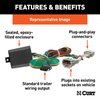 4-Way Flat Custom Wiring Harness Fits Select Toyota Camry - image 2