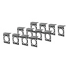 Trailer Wire Connector Bracket Heavy Duty Mountin Bracket w/Slotted Screw Holes For 7-Wat Socket Bulk Quantity 12 - image 1
