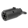 7-Way Round RV To 4-Way Flat Wiring Adapter Plastic - image 2