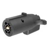 7-Way Round RV To 5-Way Flat Wiring Adapter Plastic - image 2