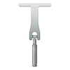 T-HANDLE WITH COTTER PIN FOR FOLDING HITCH BALL - image 1