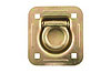 Recessed Tie Down Yellow Zinc Finish - image 1