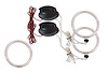 93203 EVO NEON Eyes Headlight Ring, Universal Fitment, 4.750 in. Diameter [Blue] - image 1
