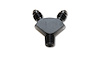 Y Adapter Fitting Size 1/8 NPT x Dual -3AN - image 1
