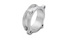 11739S Stainless Steel Turbo Inlet Flange for GT30, GT35, T3 [4-Bolt to V-Band Adapter]