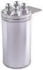Universal Oil Breather Catch Can Tank Recirculating Top Closed Loop - image 1