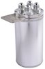 Universal Oil Breather Catch Can Tank Recirculating Top Closed Loop - image 2