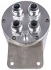 Universal Oil Breather Catch Can Tank Recirculating Top Closed Loop - image 3