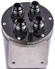 Universal Oil Breather Catch Can Tank Recirculating Top Closed Loop - image 3