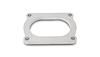 4-Bolt Stainless Steel Flange 3" Nominal Oval Tubing - image 1