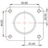 41mm External Wastegate Inlet Flange For Tial 41mm External Wastegate - image 2