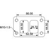 Turbo Inlet Flange T03 Turbine Housing - image 2