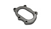 Turbo Discharge Flange GT25R/GT28R (Oval) 5-Bolt with Divorced Ports - image 1