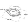 2-Bolt Stainless Steel Flanges 2.25" I.D. - image 2