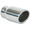 3.25" x 2.75" Oval Stainless Steel Bolt-On Exhaust Tip Single Wall - image 1
