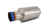 Muffler w/Burnt Tip 4"
