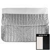60TS1037B Vinyl Front Bench Seat Cover for 1960-66 Chevrolet & GMC Truck White/Black - image 1