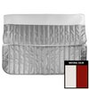 60TS3837B Vinyl Front Bench Seat Cover for 1960-66 Chevrolet & GMC Truck White/Red - image 1