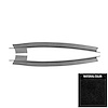 WINDLACE FRT IMP 62-4 BLK - image 1