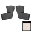62RR69 Rear Arm Rest Covers for 1963-64 Chevrolet Corvair Convertible White - image 1