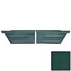 63PD52C-P Rear Door Panels for 1963 Grand Prix /Parisienne Hardtop Pre-Assembled Dark Aqua - image 1