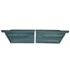 63PD54C-P Rear Door Panels for 1963 Grand Prix /Parisienne Hardtop Pre-Assembled Dark Blue - image 1