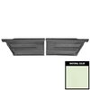 63PD69C-P Rear Door Panels for 1963 Grand Prix /Parisienne Hardtop Pre-Assembled White - image 1