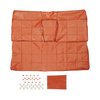 63QSD30C1 Rear Bench Seat W/Arm Rest Seat Cover for 1963 Cadillac Deville Hardtop Red - image 1