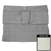 63QSD38C1 Rear Bench Seat W/Arm Rest Seat Cover for 1963 Cadillac Deville Hardtop White/Black - image 1