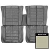 63USR58RUC Rear Bucket Seat Covers for 1963 Buick Riviera Hardtop Fawn - image 1