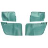 64AR52 Rear Arm Rest Cover for 1964 Chevelle,/GTO/Cutlass/Skylark Convertible Dark Aqua - image 1