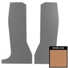 64ECTP16 Rear Seat Trim Panels for 1964-1967 Chevrolet El Camino Fawn - image 1