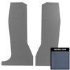 64ECTP38 Rear Seat Trim Panels for 1964-1967 Chevrolet El Camino Dark Blue - image 1