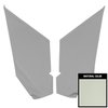 64GHB101C Star Earmuff Boards for 1964-1965 Pontiac GTO White - image 1