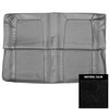 64GST55C Rear Bench Seat Cover for 1964 Pontiac Tempest Hardtop Custom Black - image 1