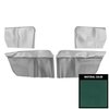 65AR04 Arm Rest Covers for 1965-1967 Skylark/GTO Dark Aqua - image 1