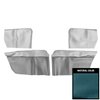 65AR15 Rear Arm Rest Covers for 1965-1967 Pontiac GTO Convertible GTO Blue - image 1